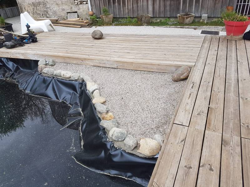 Rénovation totale d'un bassin près de Bordeaux