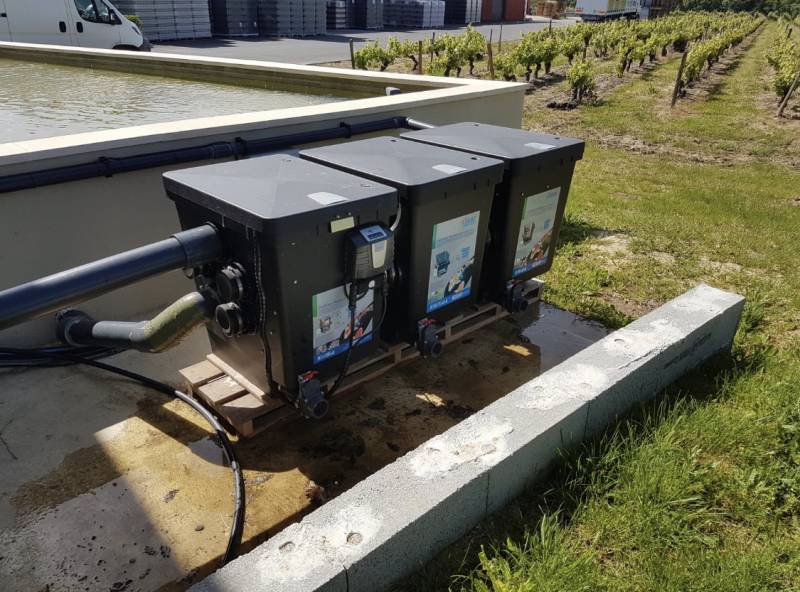 Entreprise spécialisée en installation de filtration autonome haut de gamme pour les plans d'eau des châteaux sur la région Aquitaine