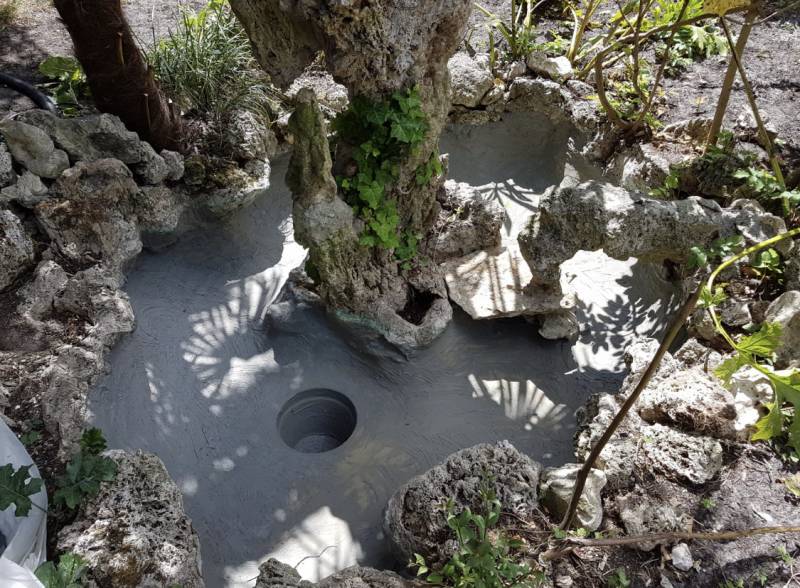 Devi pour installer un système de filtration sous pression dans un bassin à poissons Médoc région Aquitaine