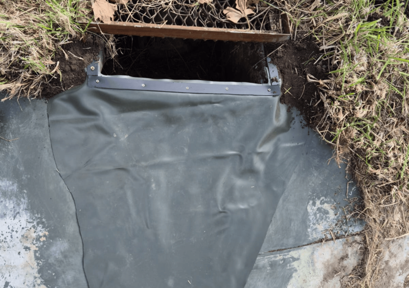 bâche de bassin extérieur