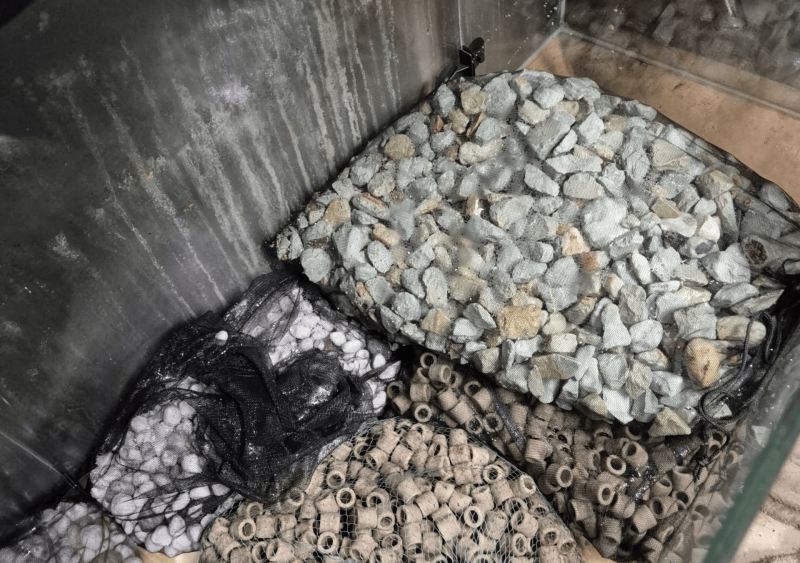 Remise en route d’un aquarium pour appâts de pêche en mer à Bidart