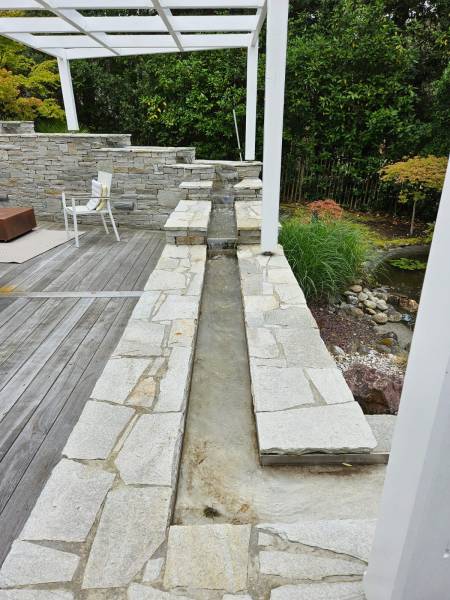 Rénovation d’un bassin sur la commune du Pyla par la société Greg Aqua Services dans le Médoc